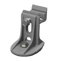 SnapNrack Ultra Rail SpeedSeal Foot Silver, 242-02163