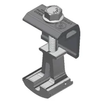 SnapNrack Ultra Rail End Clamp Silver, 242-02072