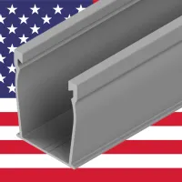 SnapNrack Domestic UR-45 172" Rail - Mill, 232-10095-USA