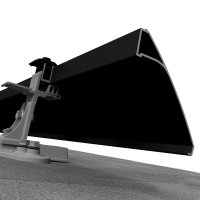 Dom Unvrsl Dbl Prt Skrl 83" Blk -EB