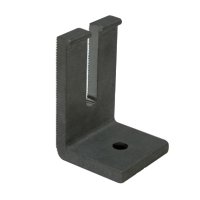 EcoFasten Solar 3" Slotted L-Foot - Black,3011018