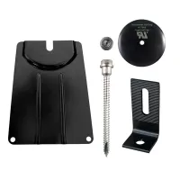 QuickBOLT QB2 w/3" Microflashing & Miniflashing Black, 17862DF