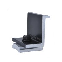 ProSolar End Clamp 44.7 - 45.2mm Black - 24qty Box, C1762EC-24B