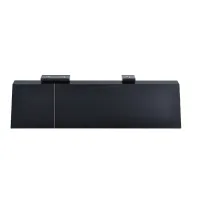 ProSolar RoofTrac Aluminum Decorative Single Front Skirt Bracket - Black, A-FSB-SINGLE-1