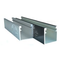 ProSolar 172" x 2" Support Rail - Clear, R172-2.0