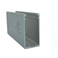 ProSolar 172" x 3" Extra Deep Support Rail - Clear Annodized, R-172XD