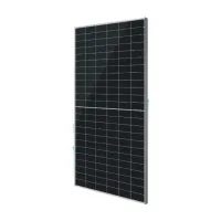 Hyundai 595W 144 Half-Cell N-Type TOPCon Silver Bifacial Solar Panel, HIN-T595NI
