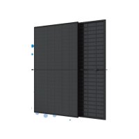 Trina Solar 420W 144 Half-Cell TOPCon Black Bifacial Solar Panel, TSM-420-NE09RC.05