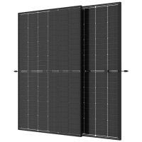 Trina Solar 435W 144 Half-Cell N-Type TOPCon Black Bifacial Solar Panel, TSM-435-NEG9RC.27