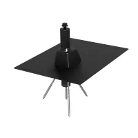 SunModo 7" TopTile Deck Mount Black, K10461-107-BK