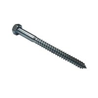 Mudge Fasteners 1/4 x 3-1/2" Hex Lag Screw Stainless Steel, 251025L0350SS