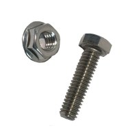 Roof Tech 5/16" x 30mm Hex Bolt, RT2-04-BN30SL-US