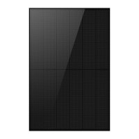 LONGi Solar 395W 108 Half-Cell 1500V Black Bifacial Solar Panel, LR5-54HABB-395M-V5