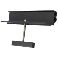 Alpine SnowGuards Solar Snow Dog 6" Aluminum - Black, SNOW DOG-BLK