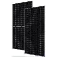 Goldi America 590W 144 Half-Cell 1500V N-Type Black Bifacial Solar Panel w/Domestic Contents, GAL10R72-590W