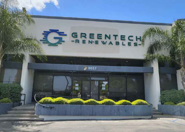 Greentech Renewables Los Angeles building exterior