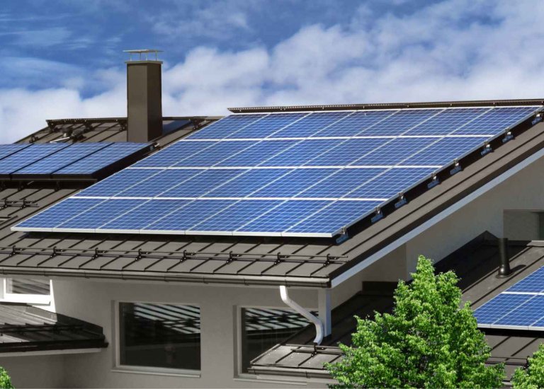 House with Solar for Enphase 10C 