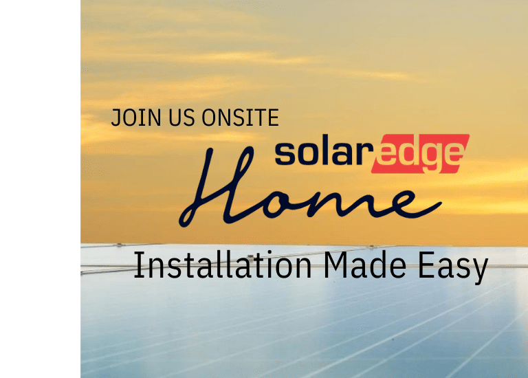 SolarEdge Home Installation Training