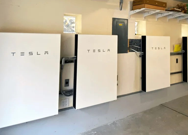 Power Wall 3s Installed