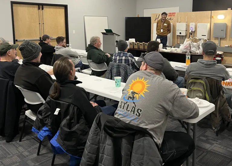 SolarEdge installer training at Greentech Renewables.