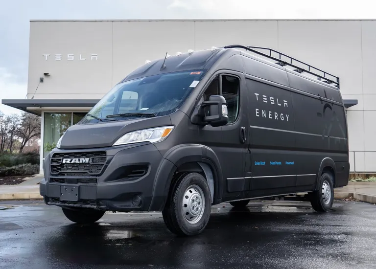 Tesla Training Van