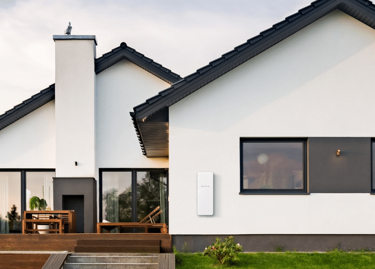 House with SPAN panel 