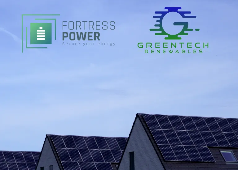Solar Panels on the roof of a home.