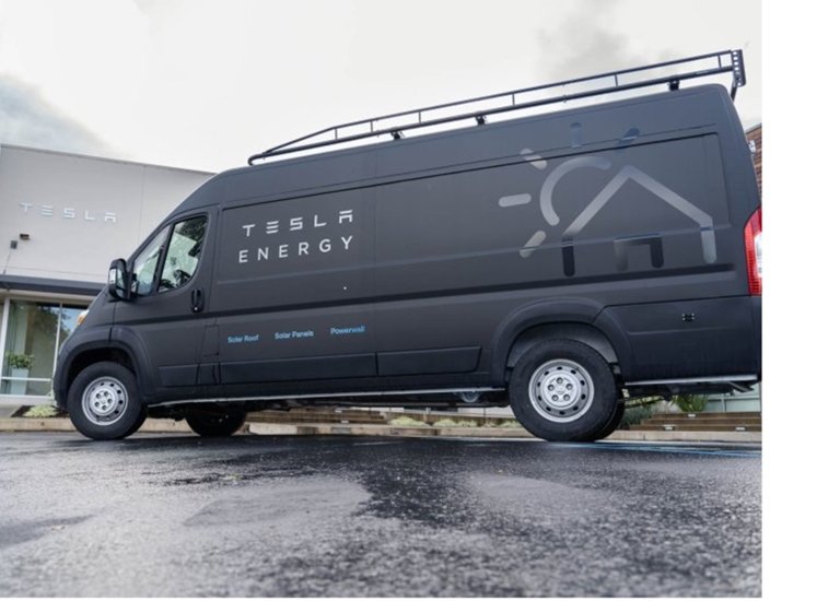 Tesla Roadshow Van