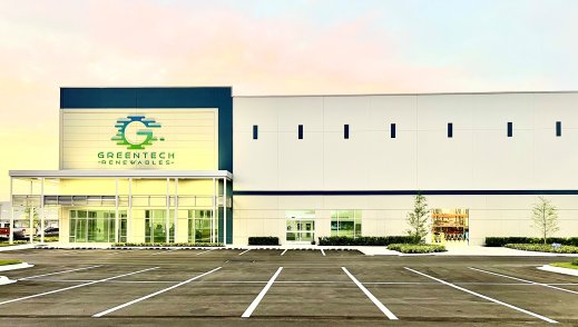 Greentech Renewables Tampa Bay Building