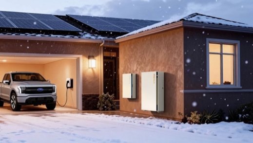 FranklinWH Residential Solar Installation
