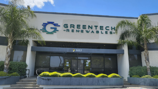 Greentech Renewables Los Angeles building exterior