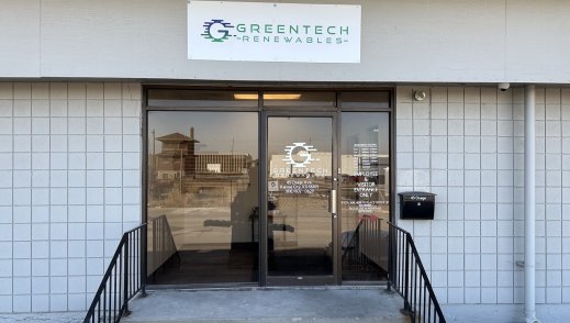 Greentech Renewables Kansas City building exterior.