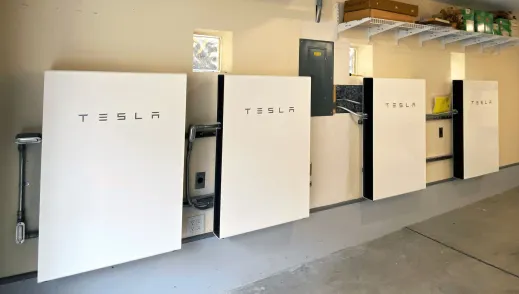 Power Wall 3s Installed