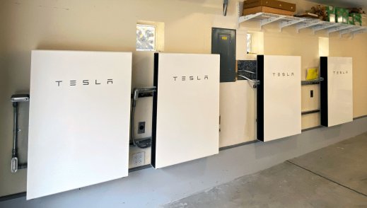 Power Wall 3s Installed