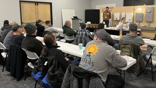 SolarEdge installer training session