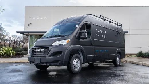Tesla Training Van