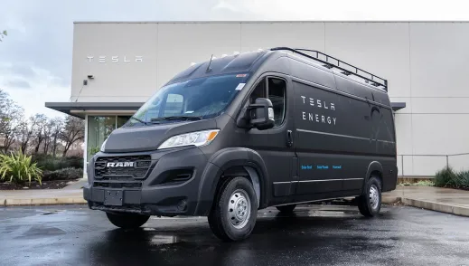 Tesla Energy Training Van