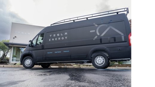 Tesla Roadshow Van