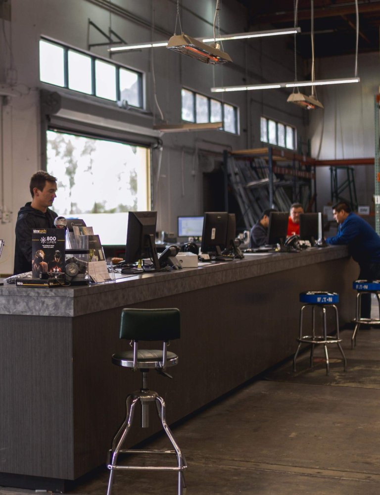 Greentech Counter at Location