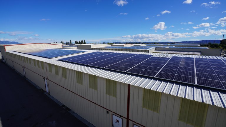 Rooftop Commercial Solar System