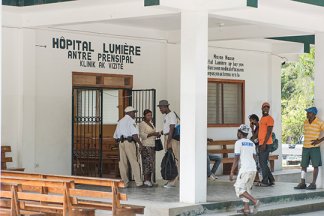 Haiti Hospital Front Shot