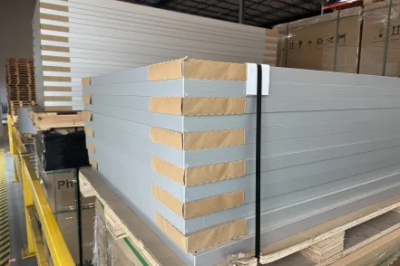 Commercial materials for an installation project.