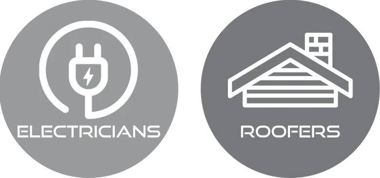 Electricians + Roofers