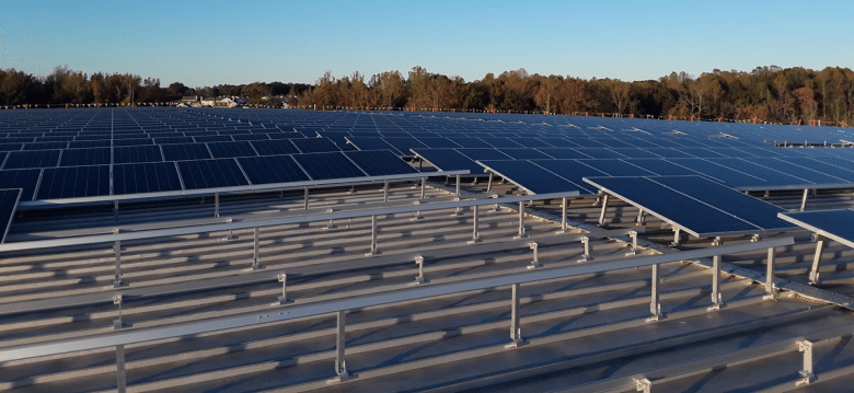 Solar Panel Installation Rail Clamps