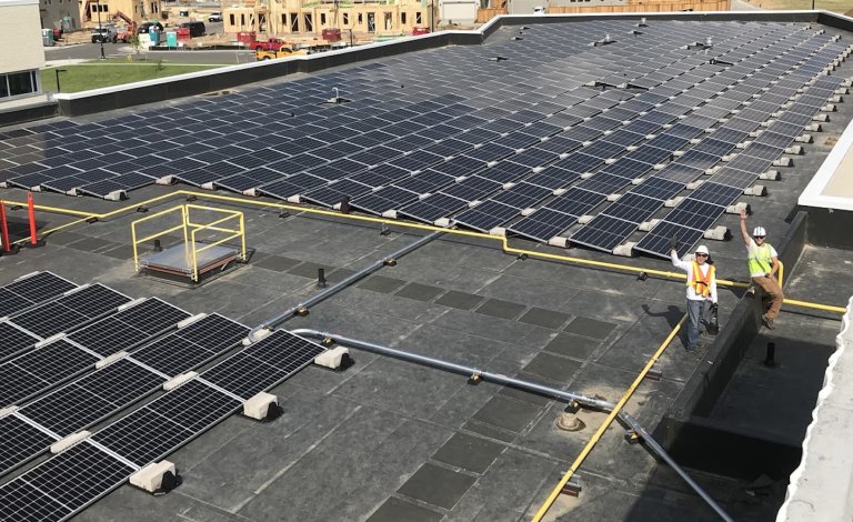 230 kW Solar Array Inspire Elementary School Project in Denver, CO
