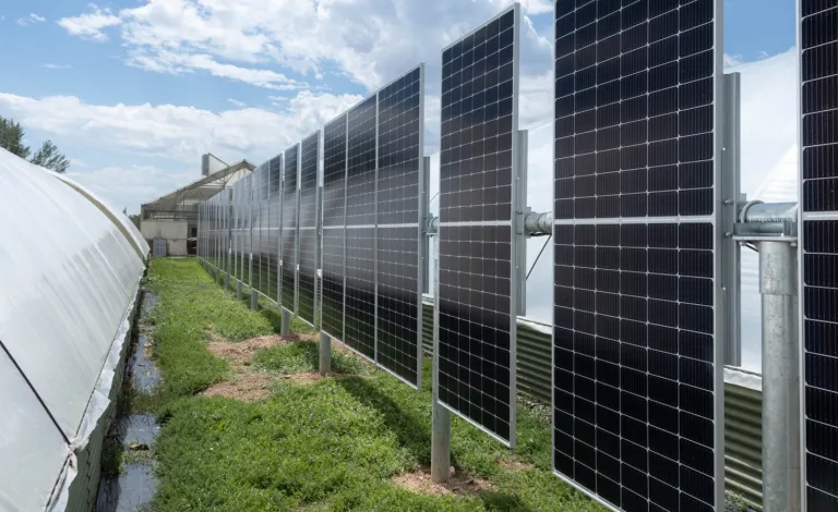 26 kW Bifacial Solar Fence in Fort Collins, CO