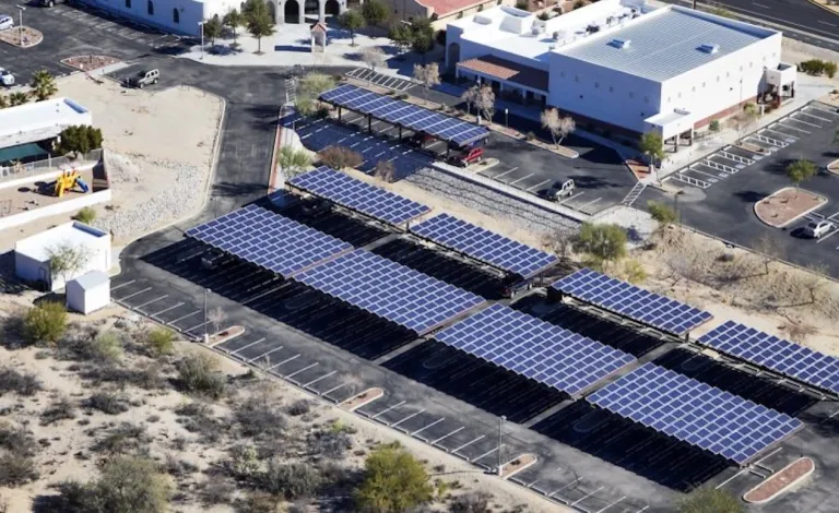 Solar Carport in New Mexico