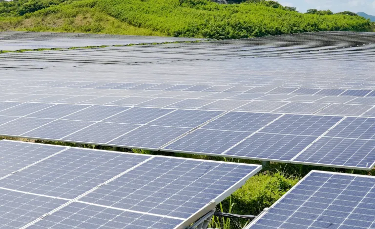 Solar Field in Wyoming