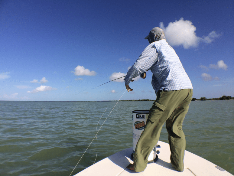Jorge Salas Fly Fishing as thinks about solarizing his home in Dana Point CA