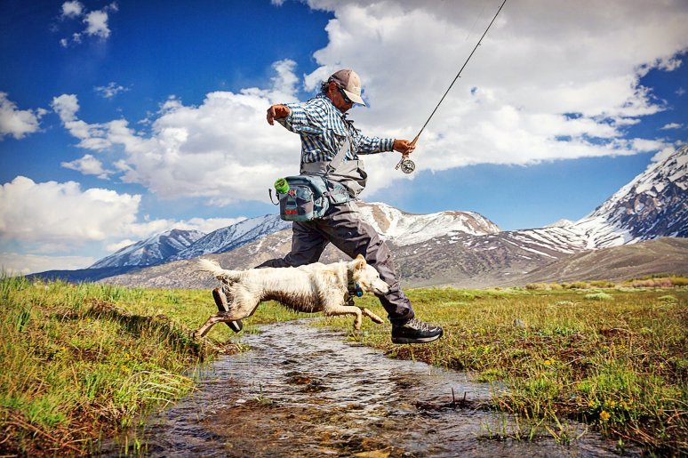 Jorge Salas looking for a Fly Fishing spot as thinks about solarizing his home in Dana Point CA